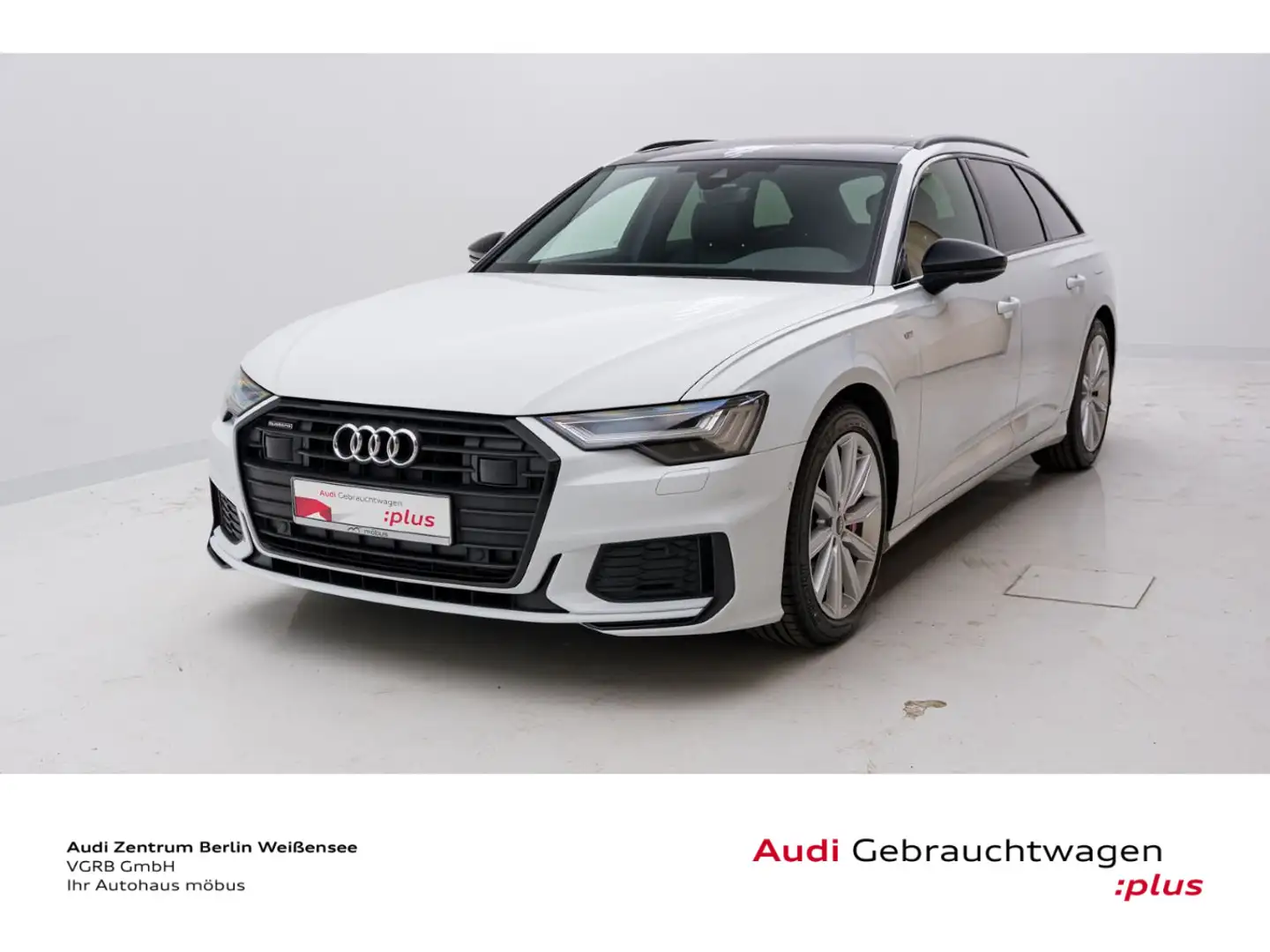 Audi A6 55 TFSI e S-TRO*QUA*MATRIX*PANO*TOUR* Weiß - 2