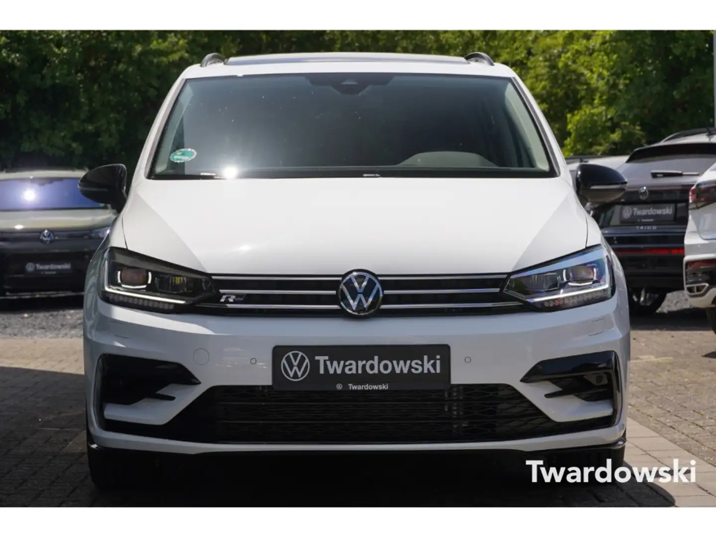 Volkswagen Touran 2.0 TDI Highline BMT 7.Sitze PANO AHK ACC Weiß - 2