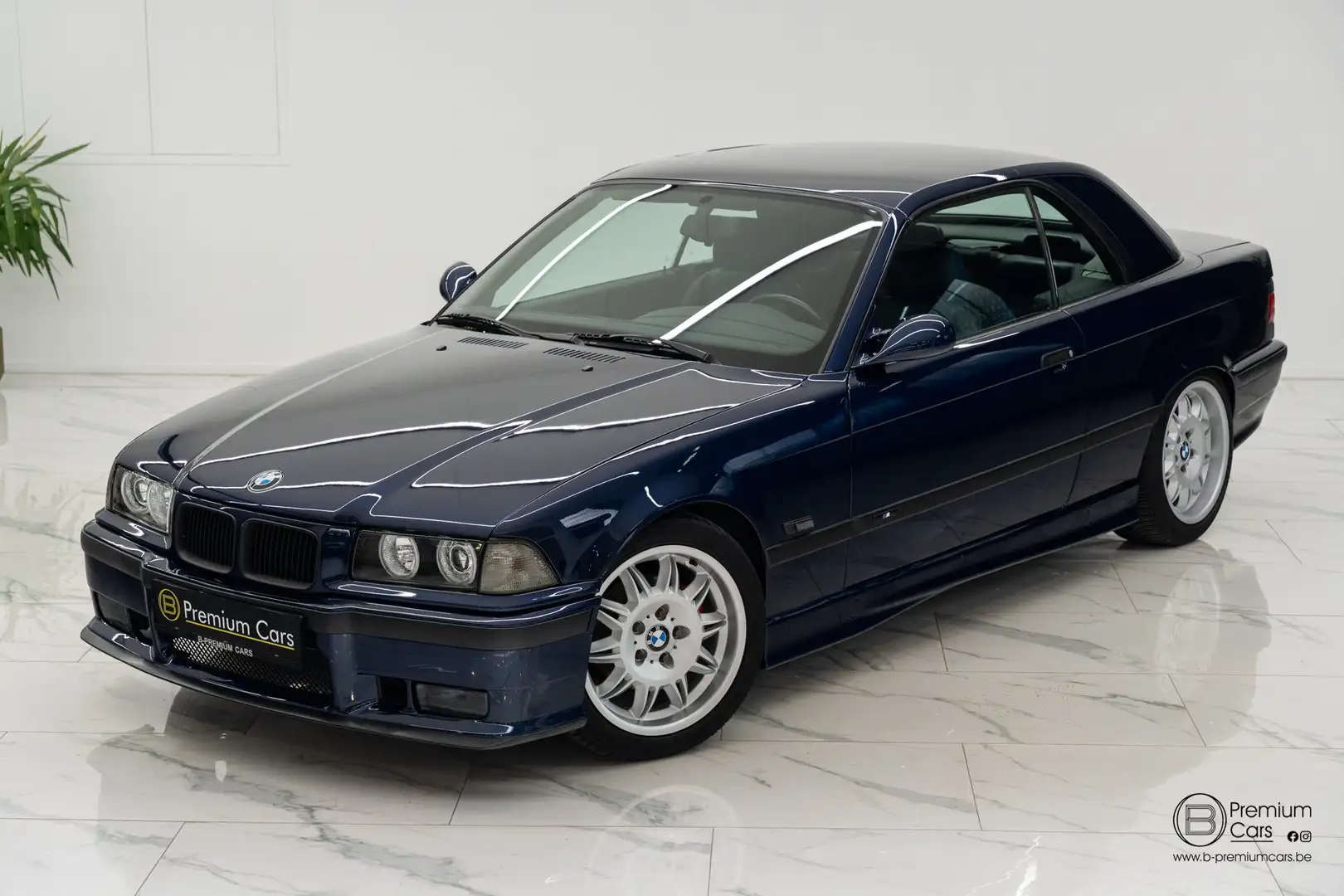 BMW 320 I 325 motor cabrio E36 M pack! Oldtimer! Uniek! Azul - 2