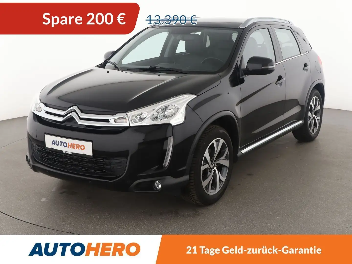Citroen C4 Aircross 1.6 e-HDi Tendance 4WD*NAVI*TEMPO*CAM*PDC* Negru - 1