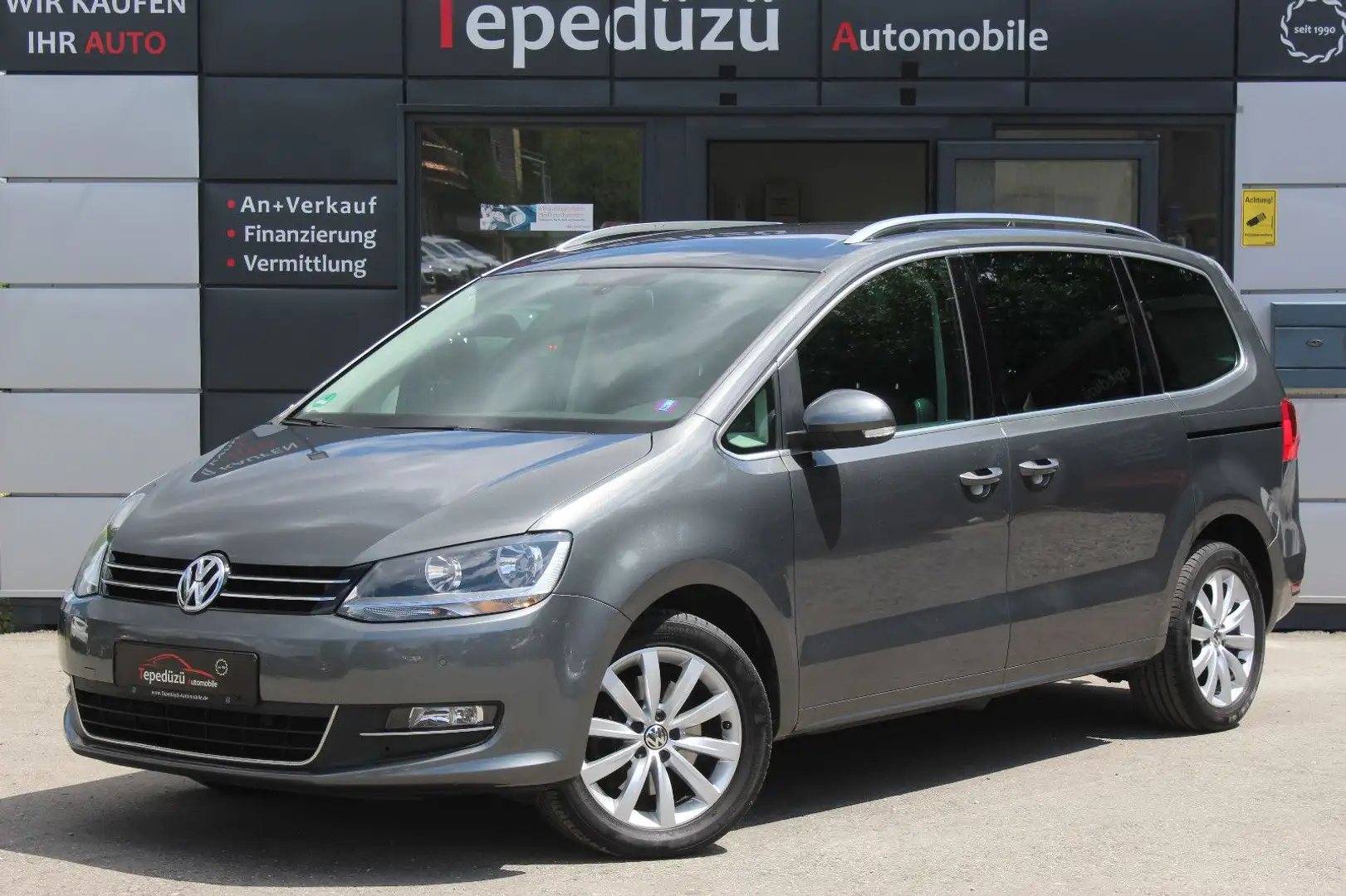 Volkswagen Sharan Highline BMT DSG*LEDER*NAVI*STANDHEIZUNG* Grau - 1