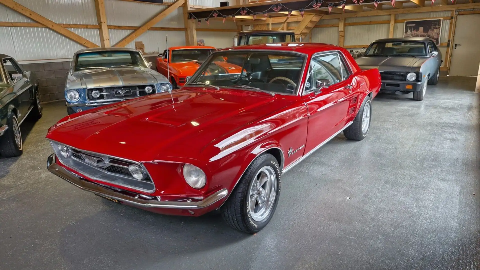Ford Mustang V8 4,7 Liter TÜV/H neu DISC BKV Servo Rot - 1