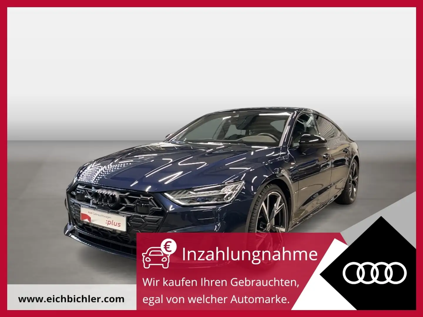 Audi A7 Sportback 45 TFSI quattro S tronic 4xSHZ ACC Kék - 1