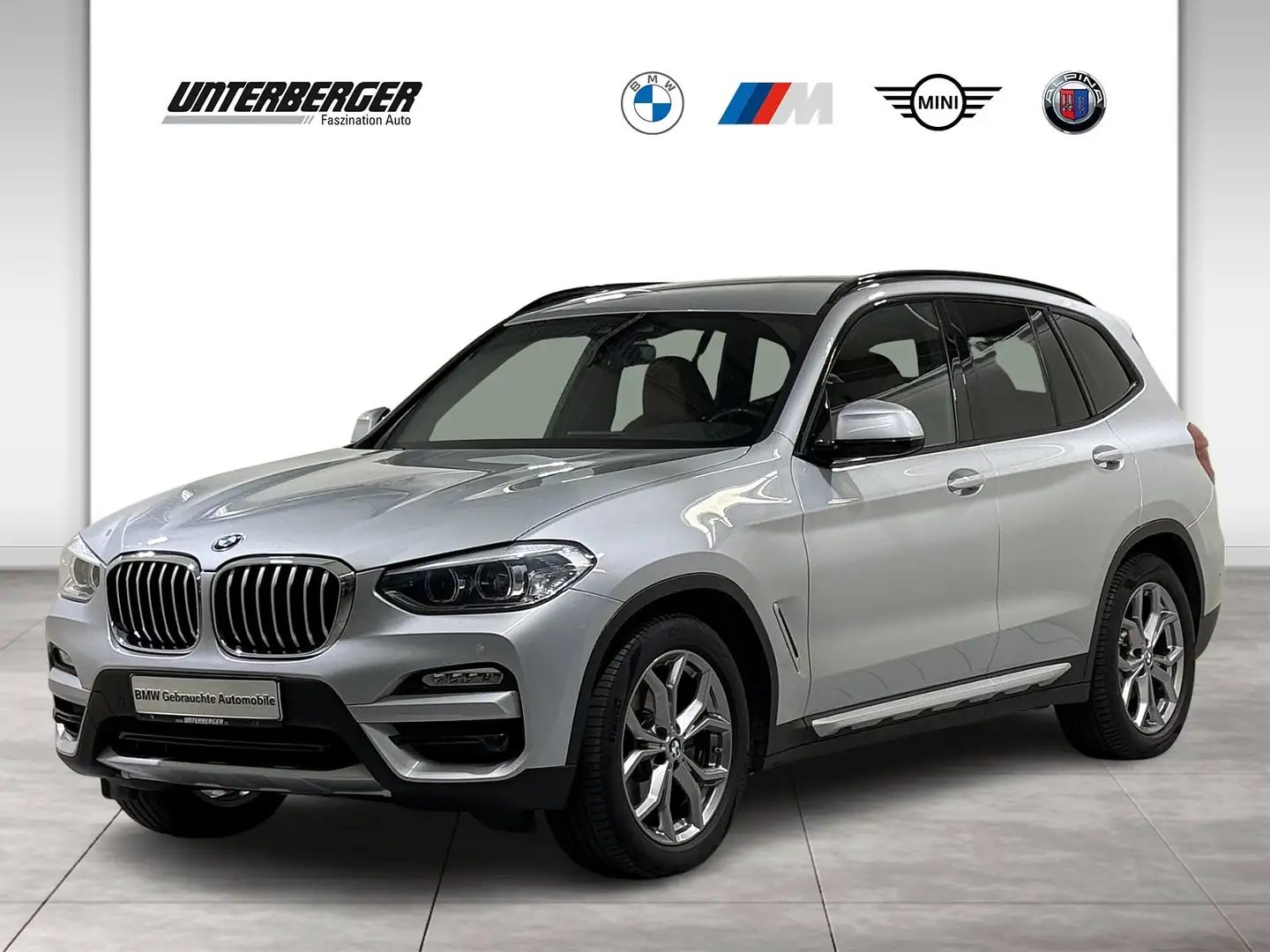 BMW X3 xDrive20d xLine AHK Navi-Prof LED Sportsitze Silber - 1