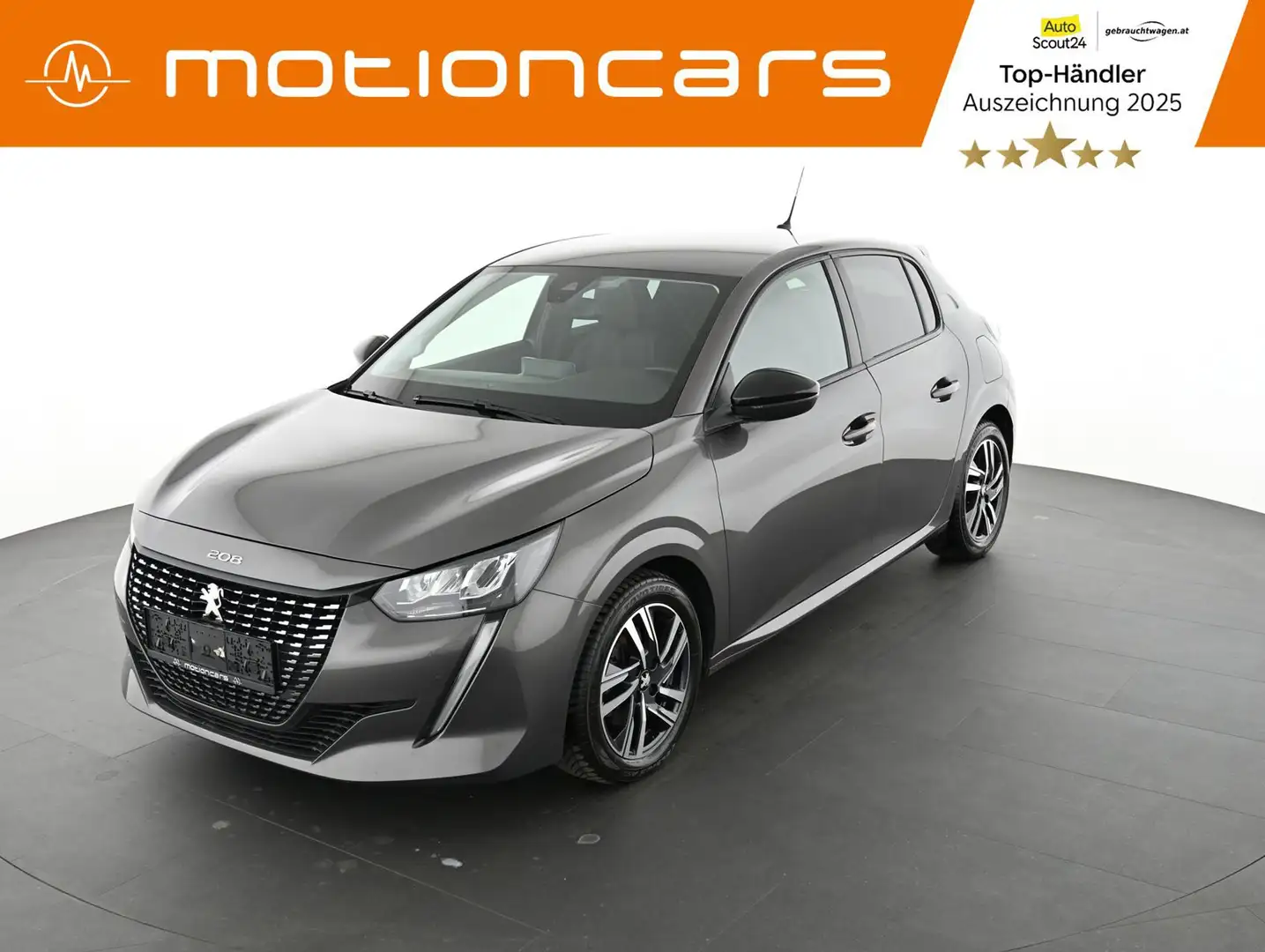 Peugeot 208 1.2 Allure PureTech 100 Pickerl NEU Grau - 1