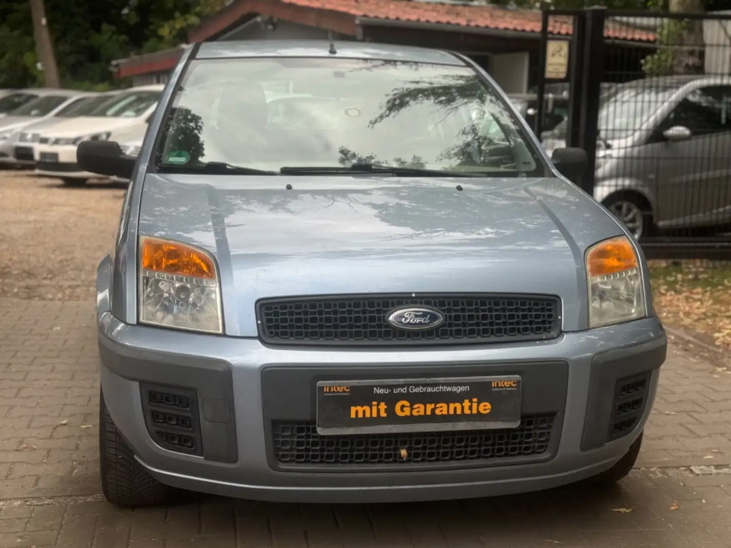 Ford Fusion 1.4 Tüv&Service Neu,Klima,Automatik,AHK Blau - 1