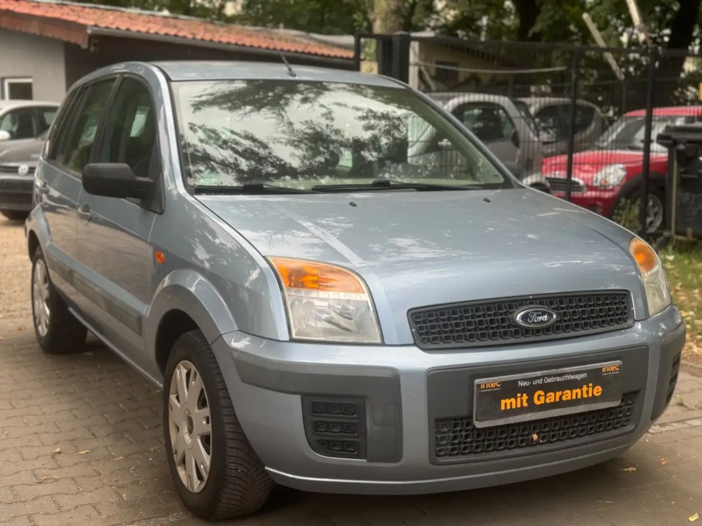 Ford Fusion 1.4 Tüv&Service Neu,Klima,Automatik,AHK Blau - 2