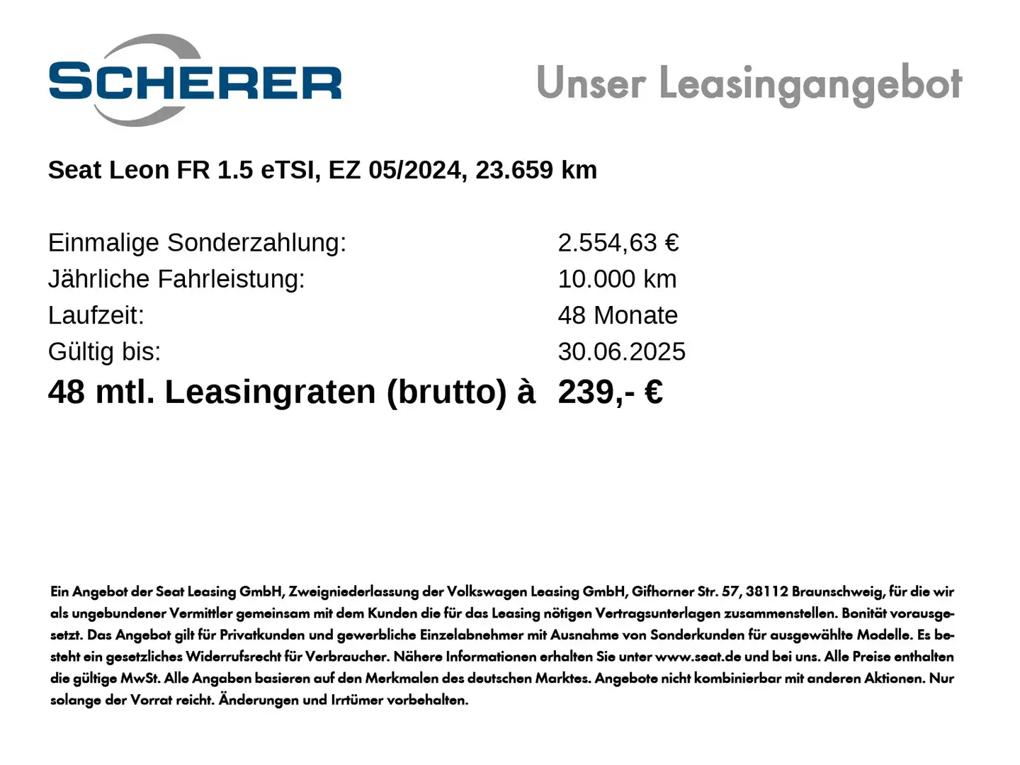 SEAT Leon Sportstourer FR 1.5 eTSI DSG LED NAVI RFK A Gris - 2
