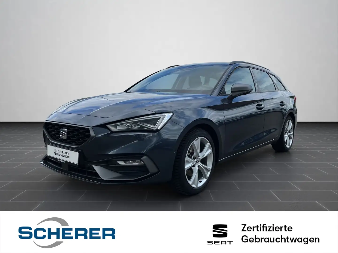 SEAT Leon Sportstourer FR 1.5 eTSI DSG LED NAVI RFK A Gris - 1