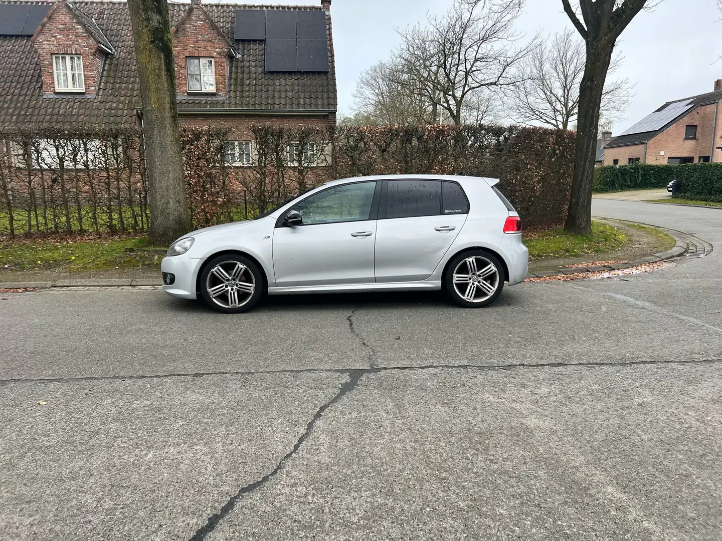 Volkswagen Golf 6 r line Argent - 1