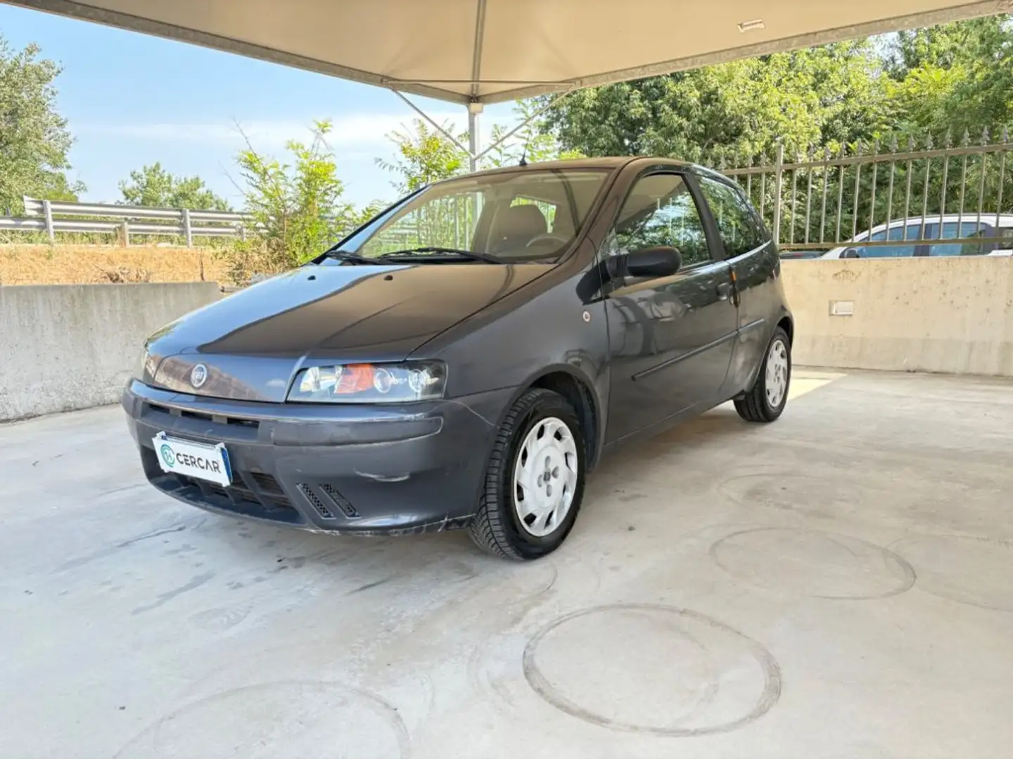 Fiat Punto 1.2i cat 3 porte EL POCHI CHILOMETRI OK NEOPATENTA Grigio - 1
