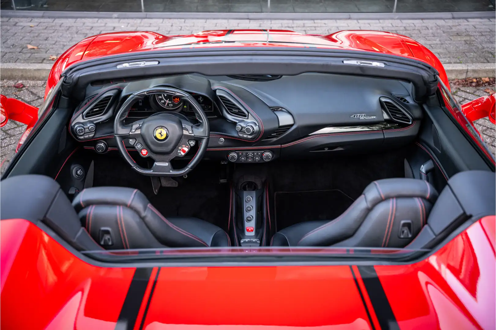 Ferrari 488 3.9 Spider HELE ** NL geleverd ** Atelier ** Carbo Rosso - 2
