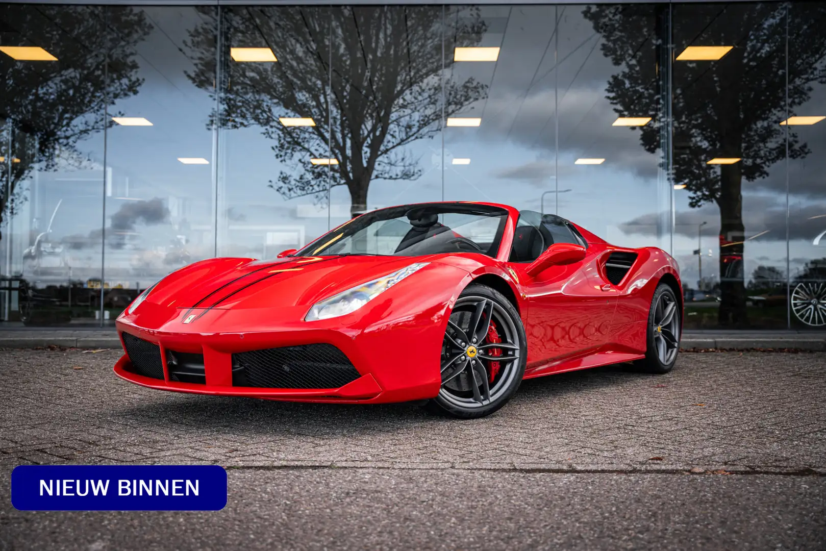 Ferrari 488 3.9 Spider HELE ** NL geleverd ** Atelier ** Carbo Rosso - 1