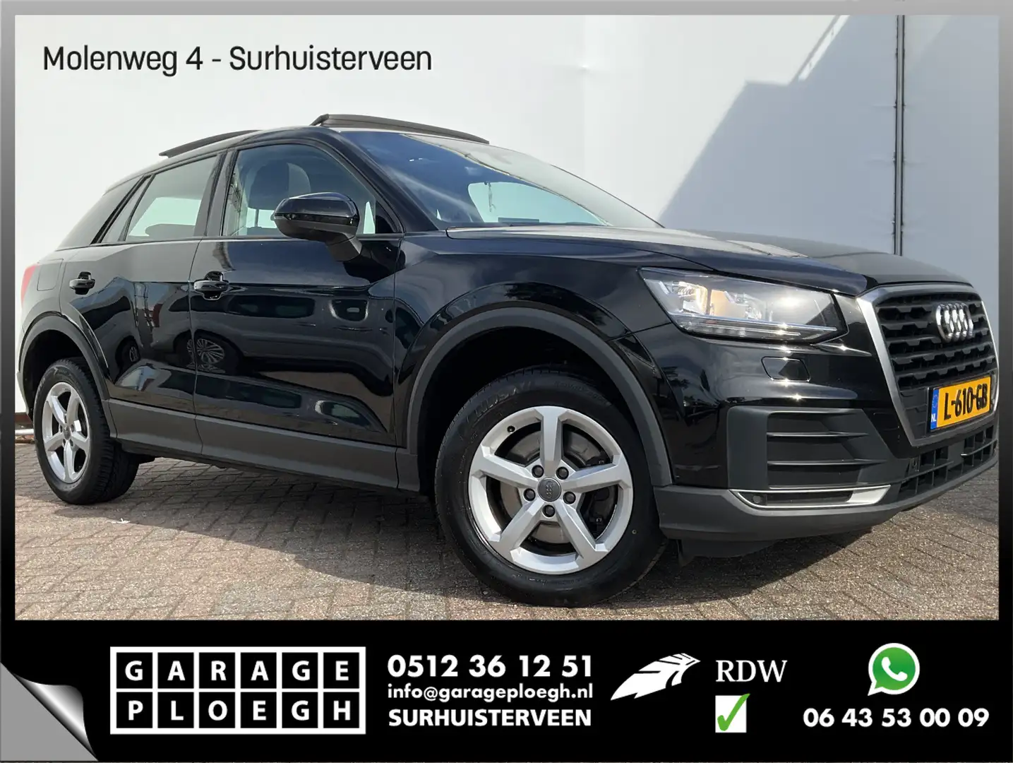 Audi Q2 1.0 TFSI Automaat Sport Pro Line Pano Cruise PDC S Zwart - 1