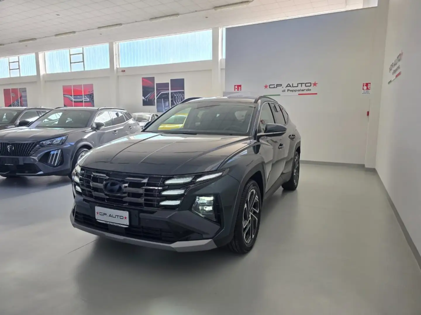 Hyundai TUCSON 1.6 CRDI 48V DCT Exellence Grün - 1