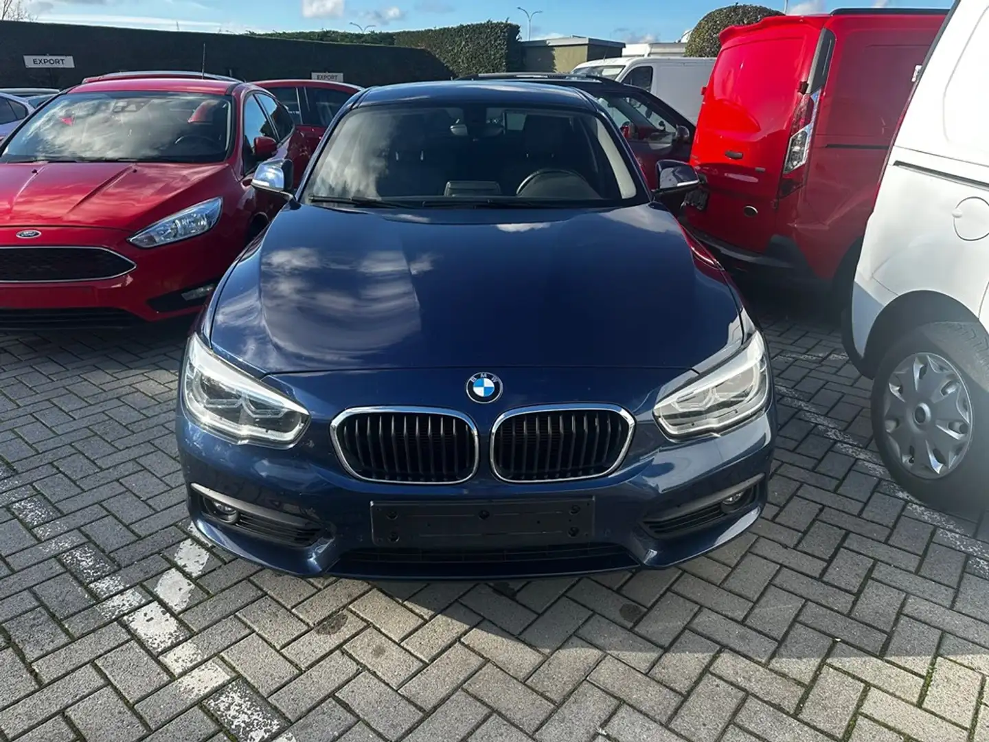 BMW 116 Motorschade - Enkel voor professionele verkoop Bleu - 2