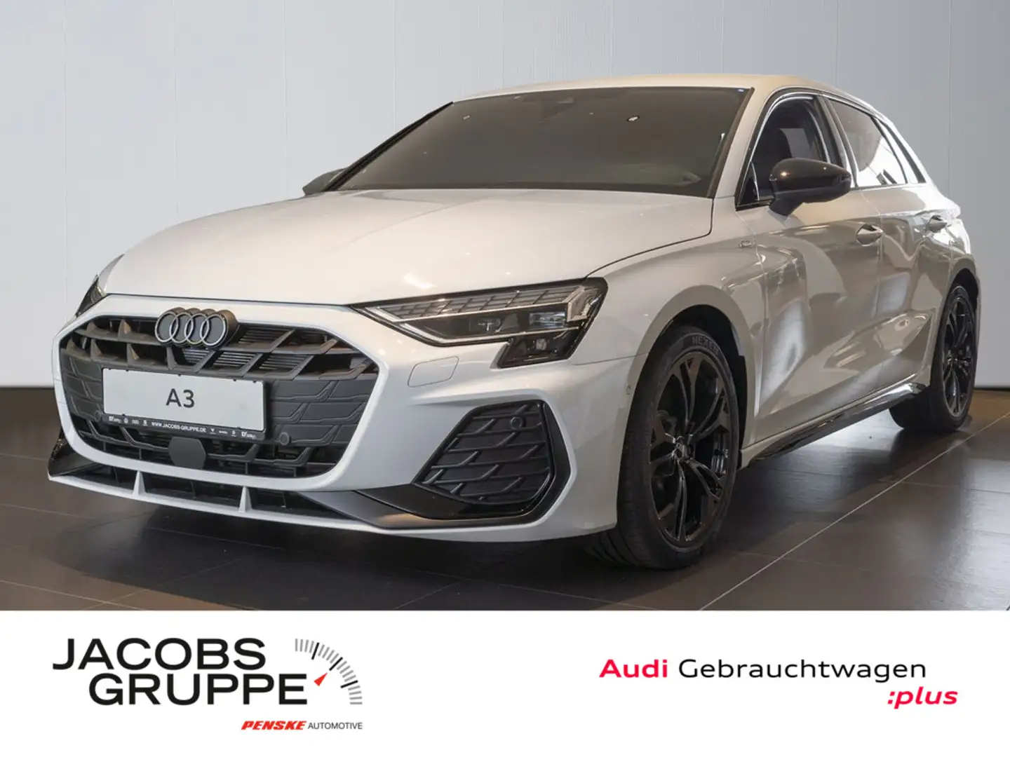 Audi A3 Sportback 35 TDI S line Business-Paket, Dy Weiß - 1