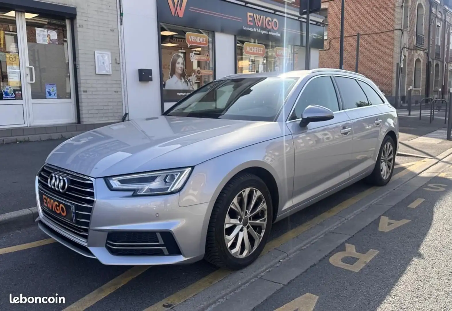Audi A4 2.0 TDI 150 BUSINESS LINE S-TRONIC BVA Gris - 1