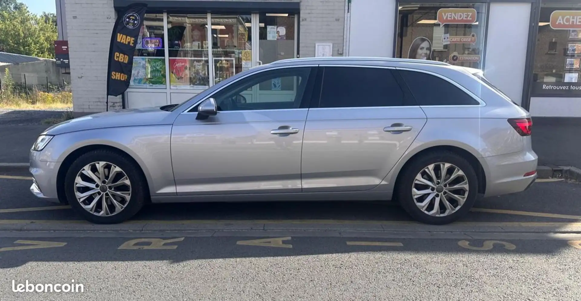Audi A4 2.0 TDI 150 BUSINESS LINE S-TRONIC BVA Gris - 2