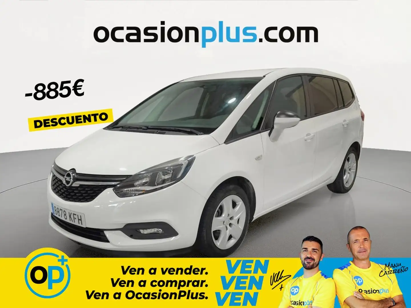 Opel Zafira 1.6CDTI S/S Expression 120 Blanco - 1