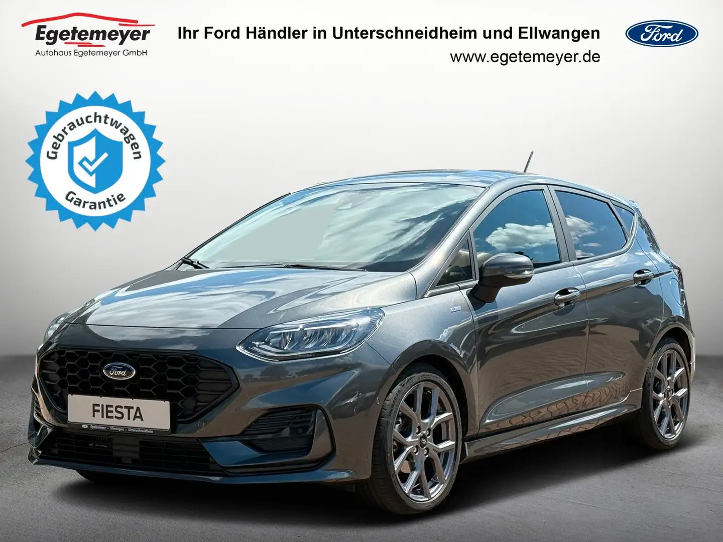 Ford Fiesta ST-Line X NAVI DAB RFK SPA LED ACC Gris - 1
