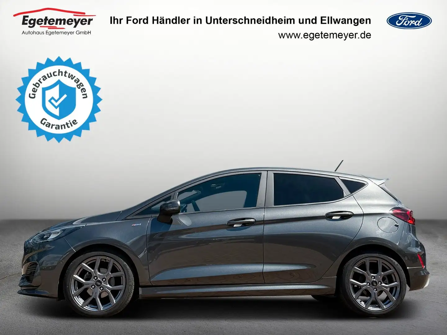 Ford Fiesta ST-Line X NAVI DAB RFK SPA LED ACC Gris - 2