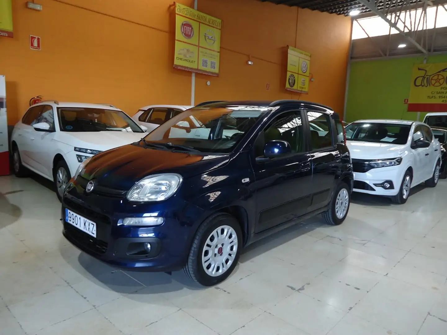 Fiat Panda 1.2 Lounge Blau - 1