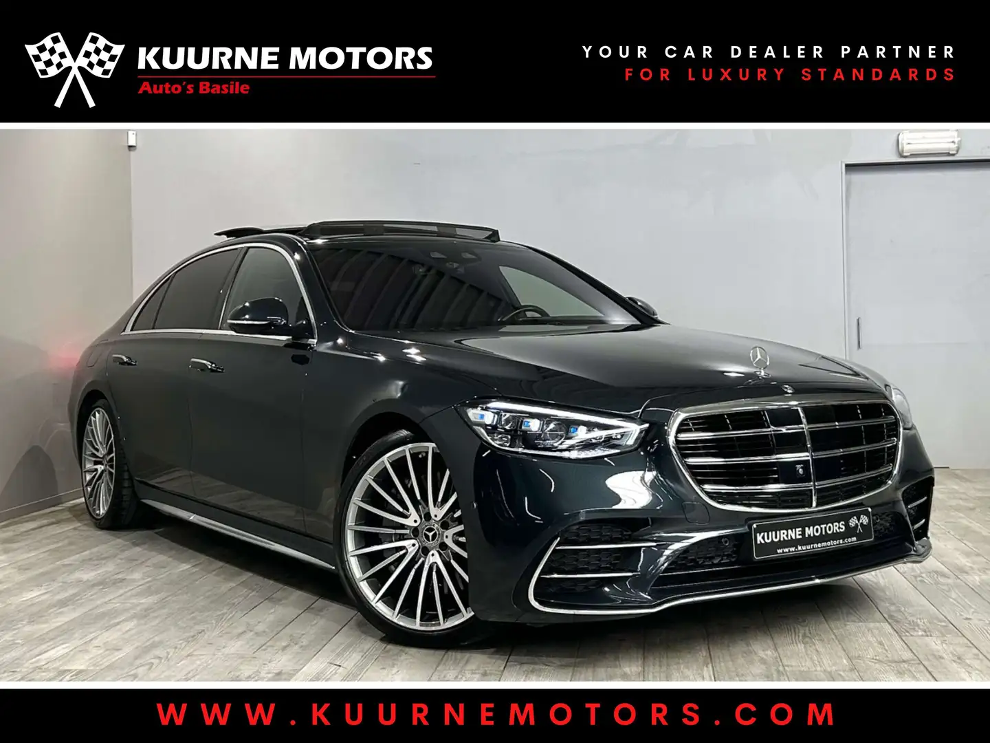 Mercedes-Benz S 500 L 4-Matic AMG Alu21\/Pano/Acc/Cam360 *1j garantie* Gris - 1