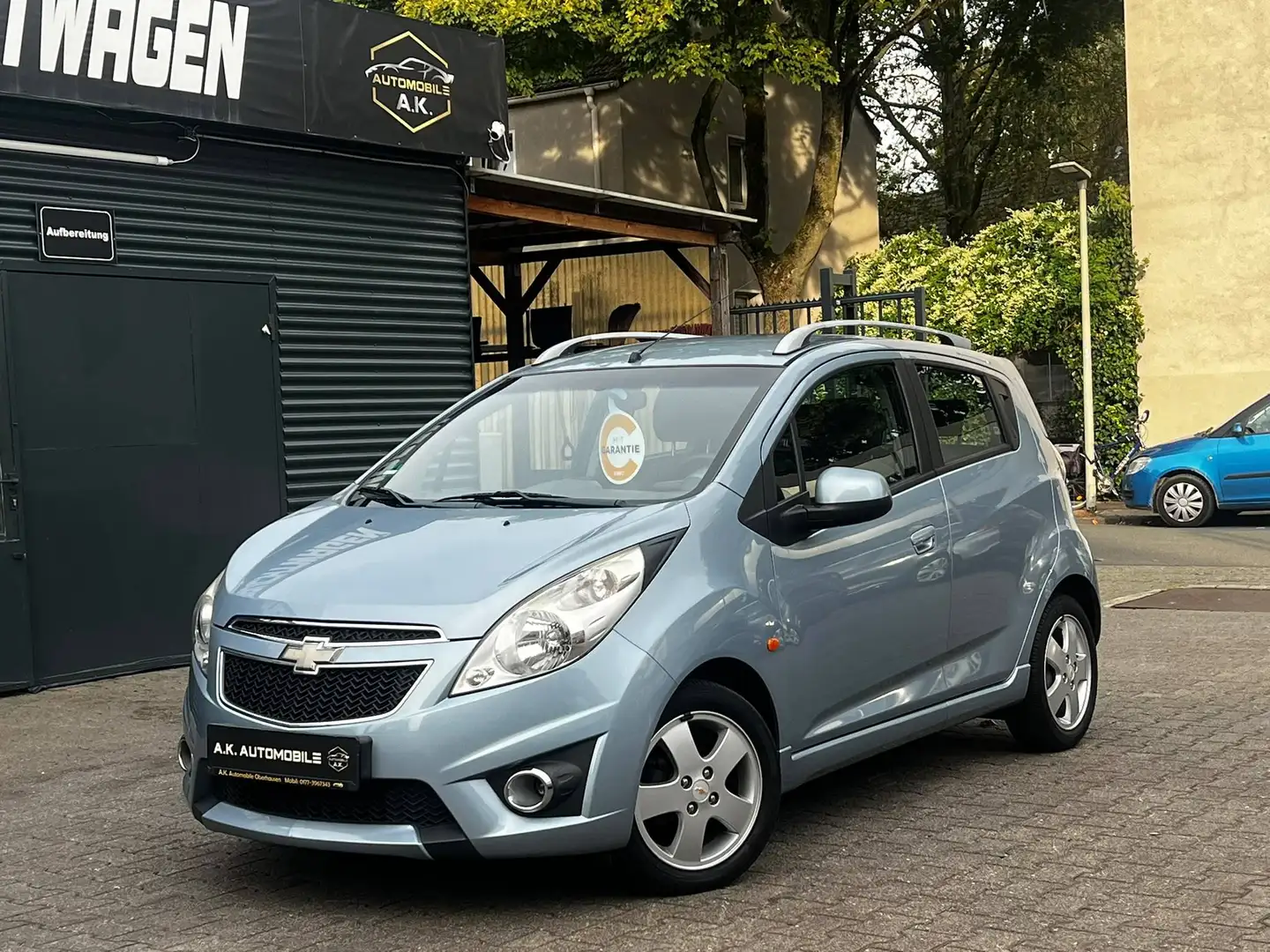 Chevrolet Spark LT 1.2*WenigKm*Klima*SHZ*PDC* Blau - 1