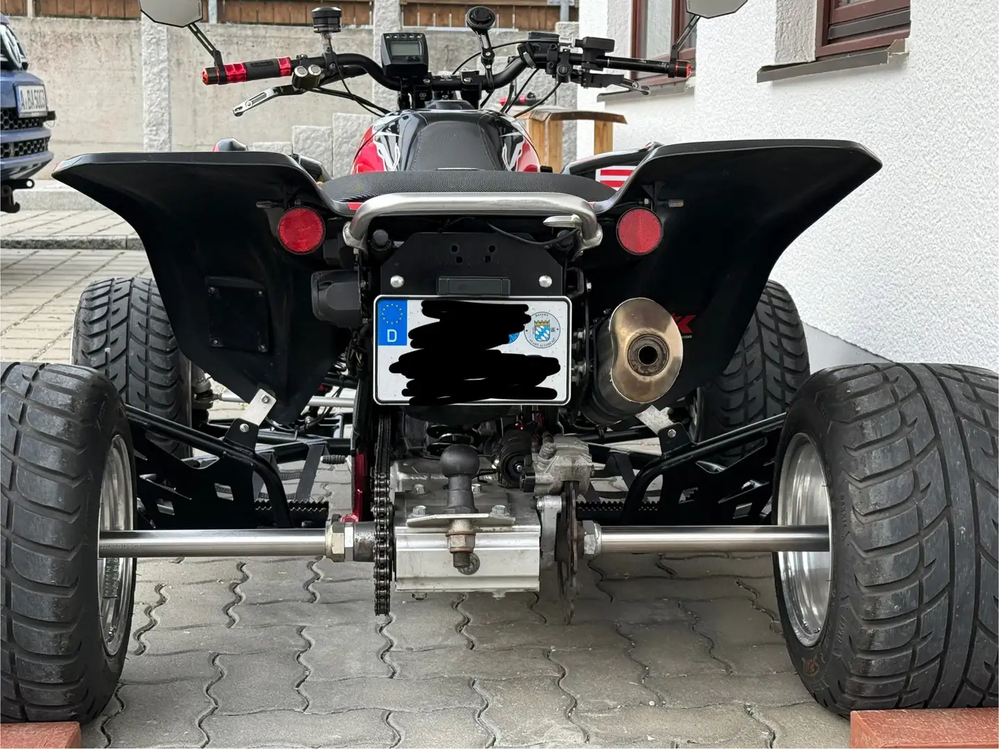 Suzuki LT-Z 400 Umbau auf Supermoto - 1