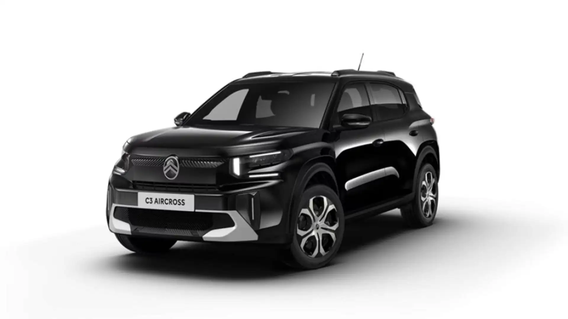 Citroen C3 Aircross Hybrid 145 e-DCS6 PLUS Negro - 1