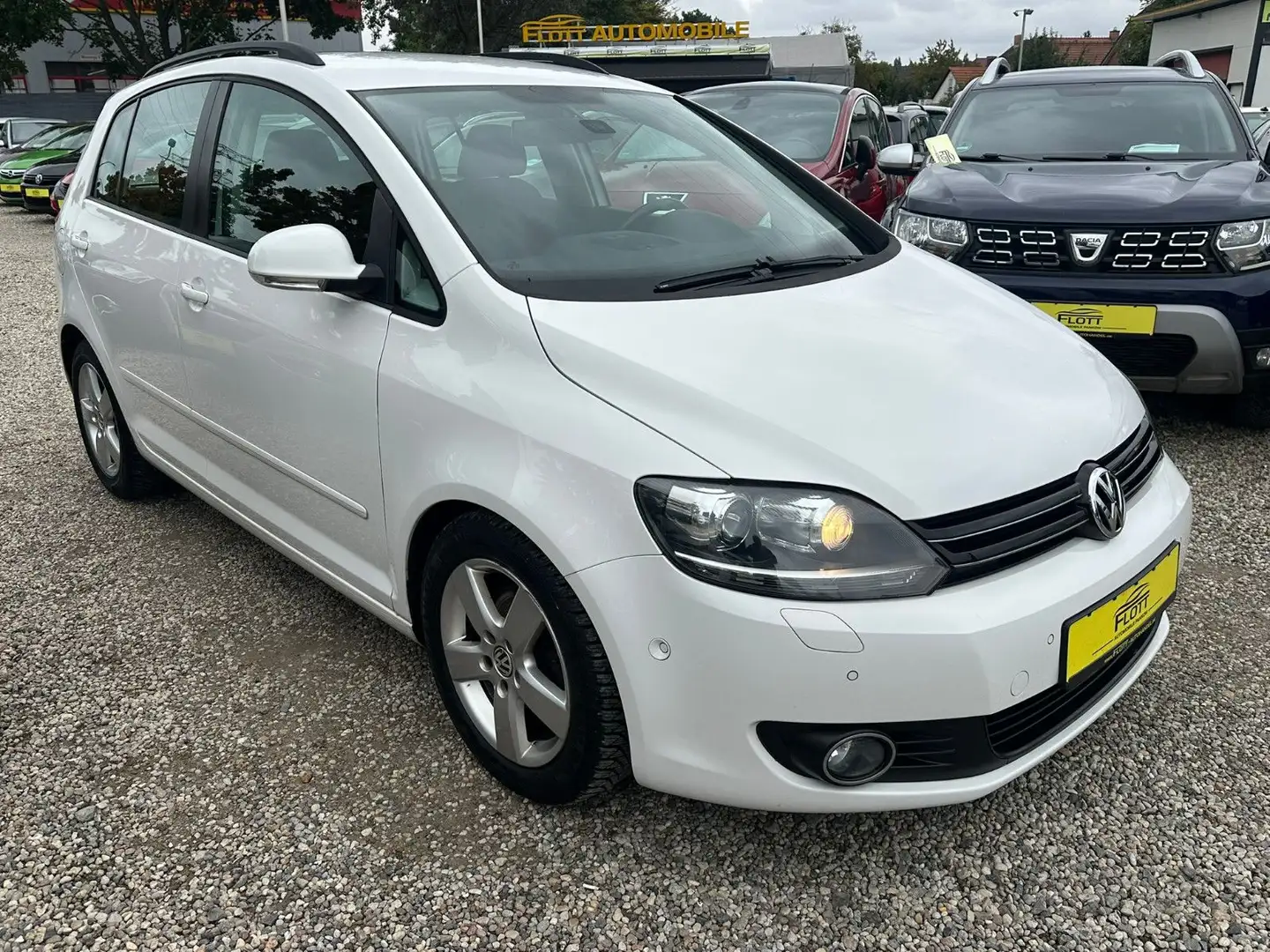 Volkswagen Golf Plus VI *Aut.*SitzH*Klimaaut.*MFL* TÜV Neu Weiß - 2