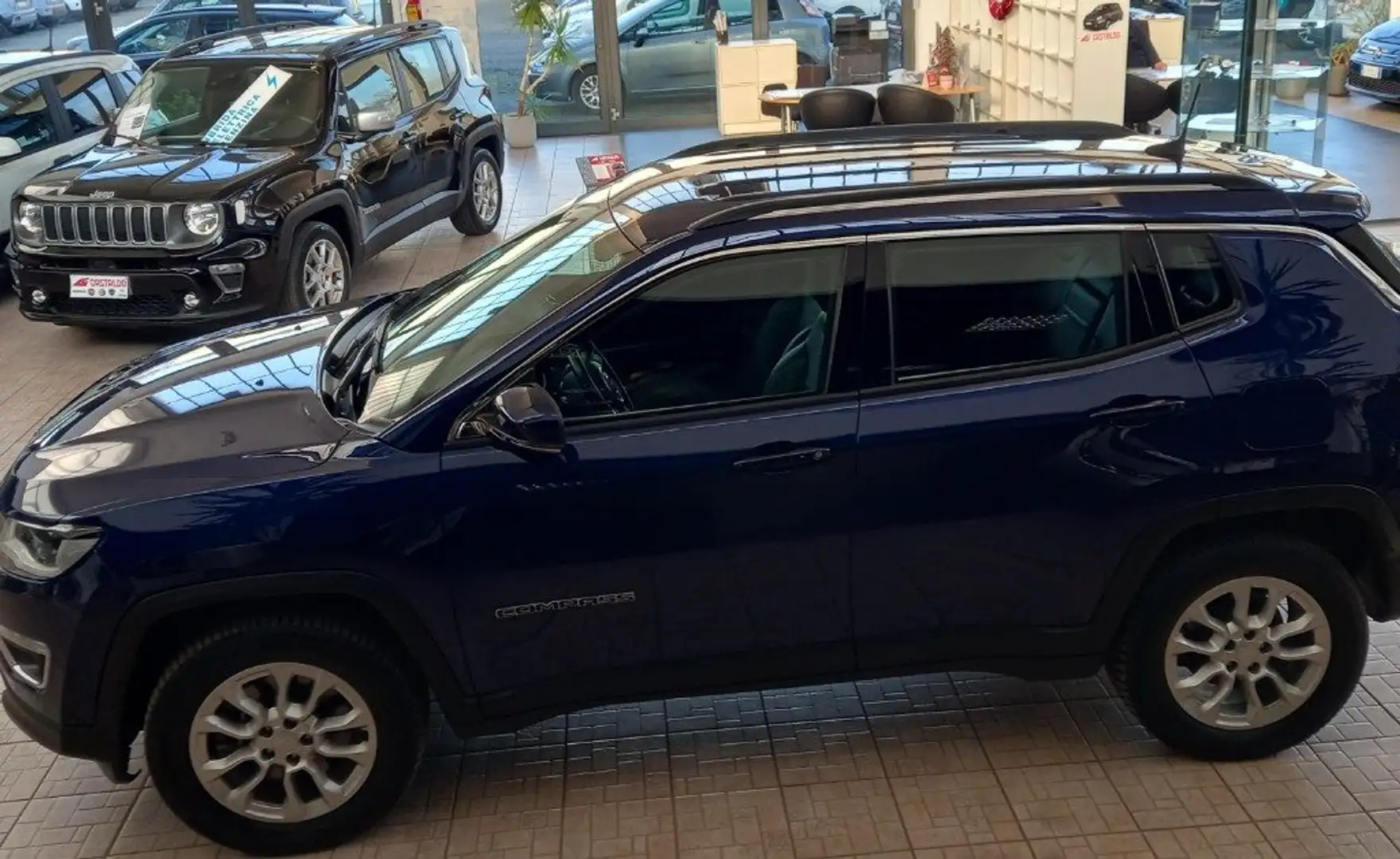 Jeep Compass 1.3 Turbo T4 190 CV PHEV AT6 4xe Limited Blau - 2