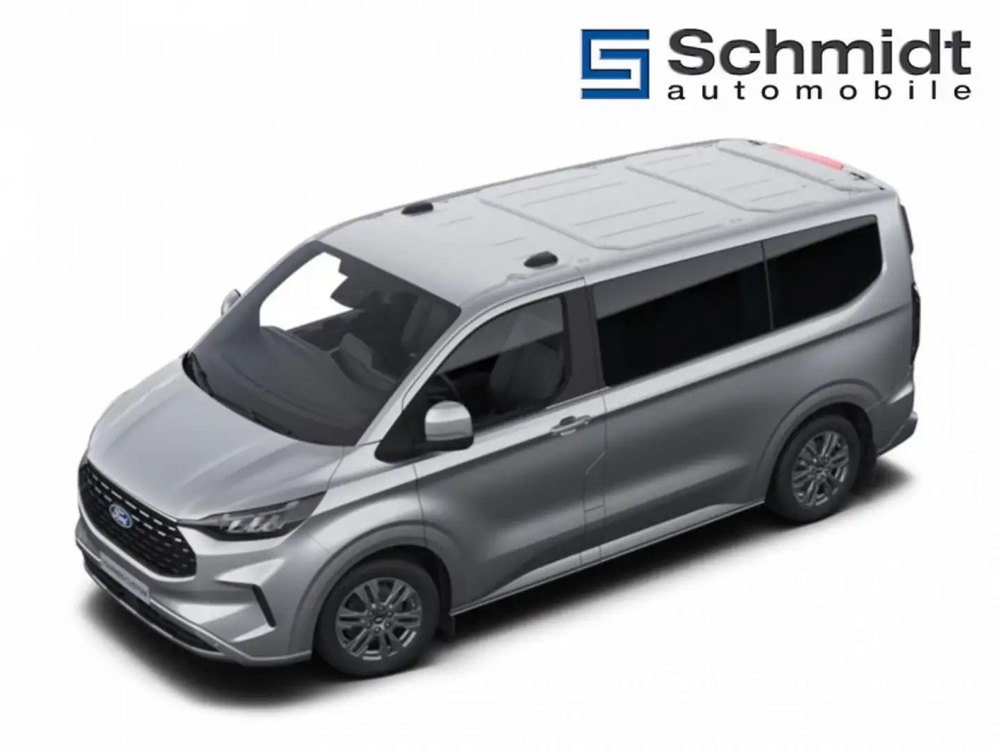 Ford E-Transit Tourneo Custom Limited Titanium 320L1 2,0L Eblue 1 Plateado - 2