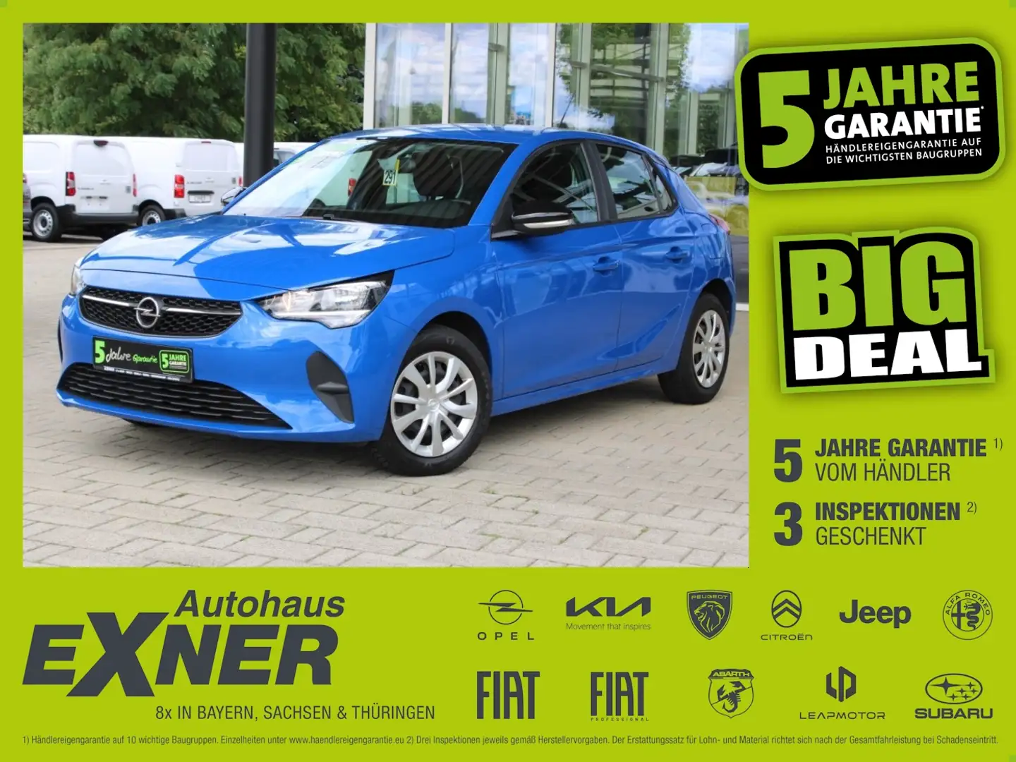 Opel Corsa F 1.2 EDITION Parkpilot, Sitz & Lenkradhz. Azul - 1