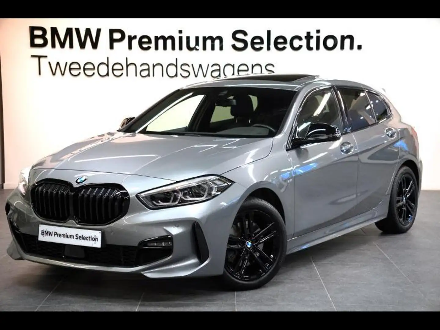 BMW 118 M PACK PANORAMADAK HIFI ADAP. CRUISE Gris - 1