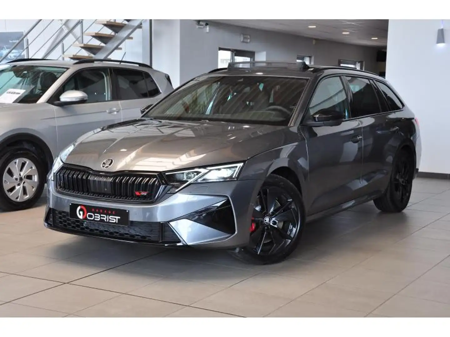 Skoda Octavia RS-Pano-Led-Trekhaak-Full !!! Grijs - 2