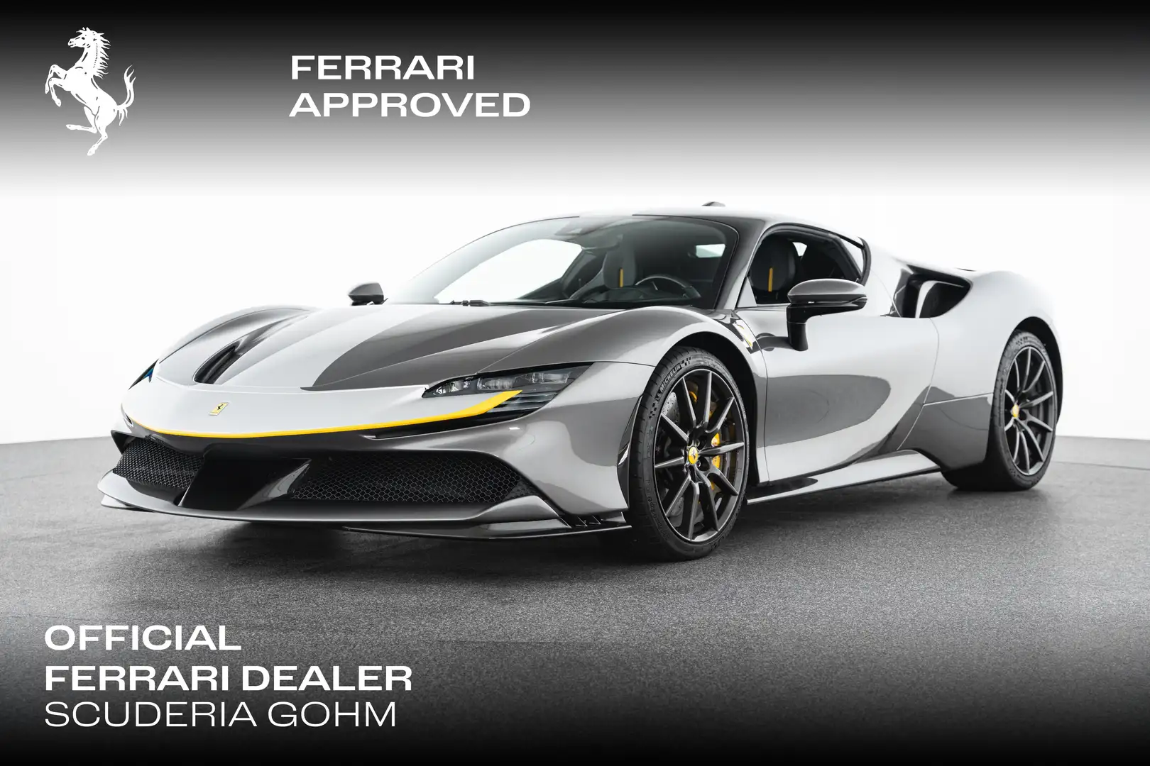 Ferrari SF90 Stradale PHEV 7,9kWh F1-DCT Gris - 1