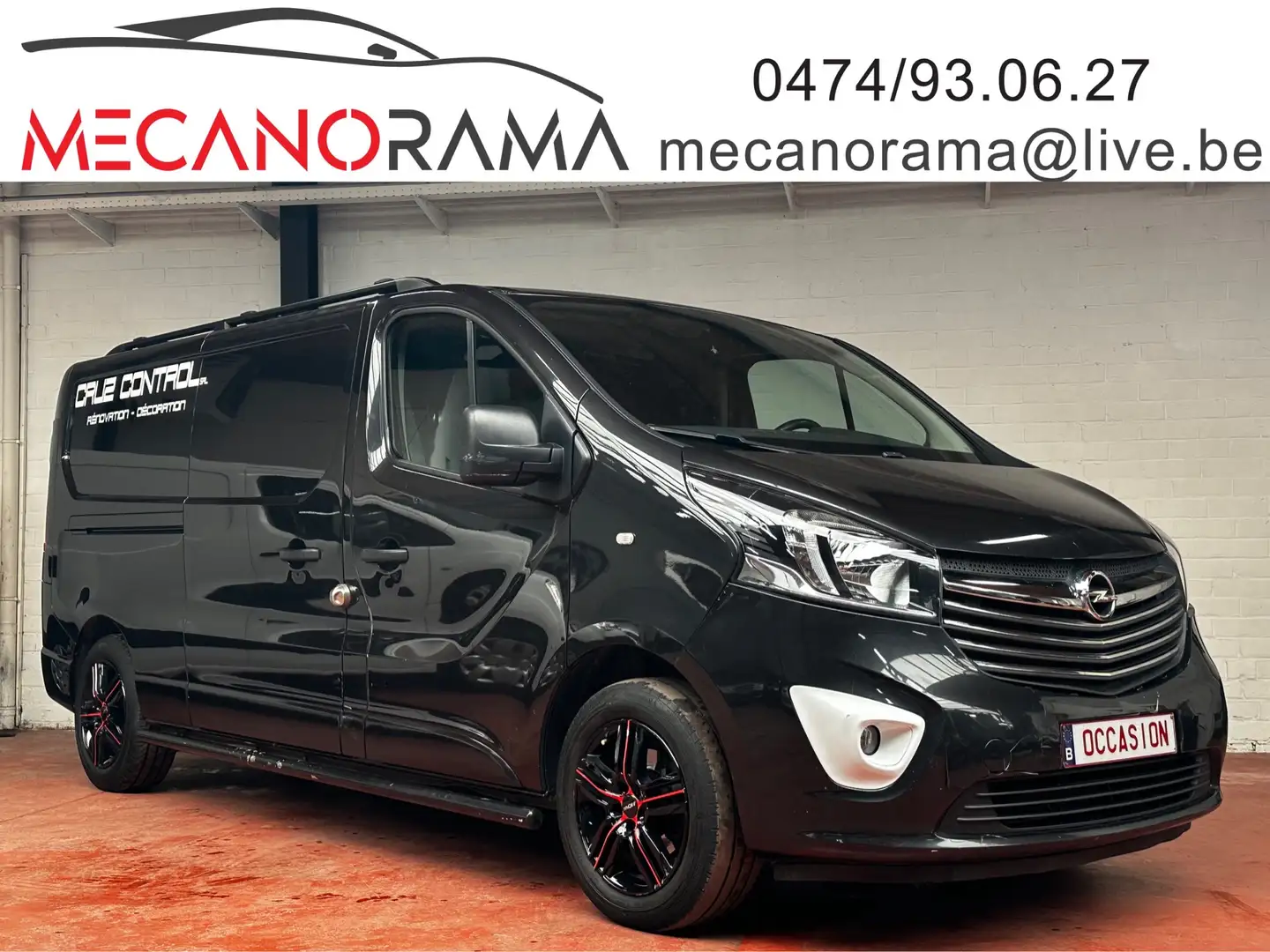 Opel Vivaro TVA*** // Long-Chassis // GPS // 1er prop Noir - 1