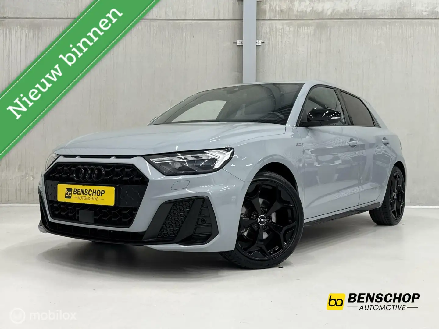Audi A1 Sportback 35 TFSI 3x S-line Vitrual Carplay Cruise Grigio - 1