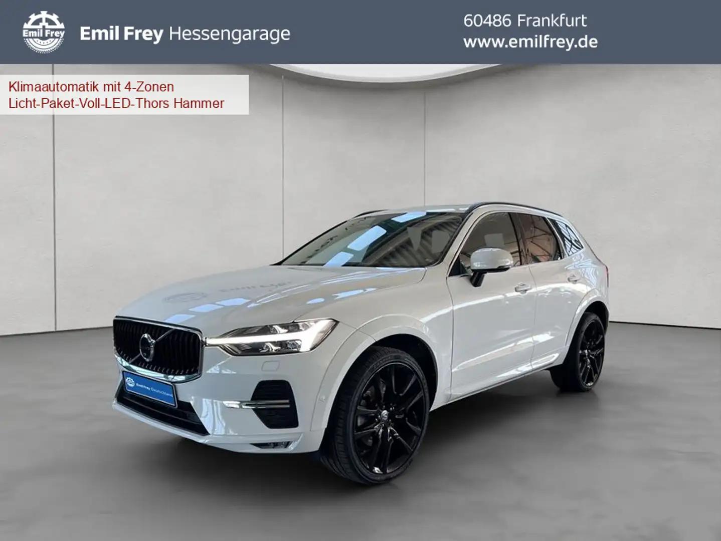Volvo XC60 XC60 B4 Aut Glasd 22'' Luftf 360° Standh HeadUpDis Bianco - 1