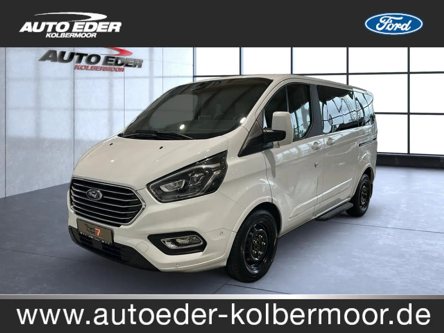 Ford Tourneo Custom Titanium 320 L1 8-Sitzer Bluetooth Alb - 1