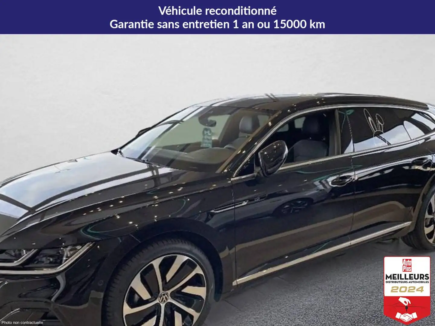 Volkswagen Arteon 1.4 ehybrid rechargeable opf 218 dsg6 r-line Noir - 1