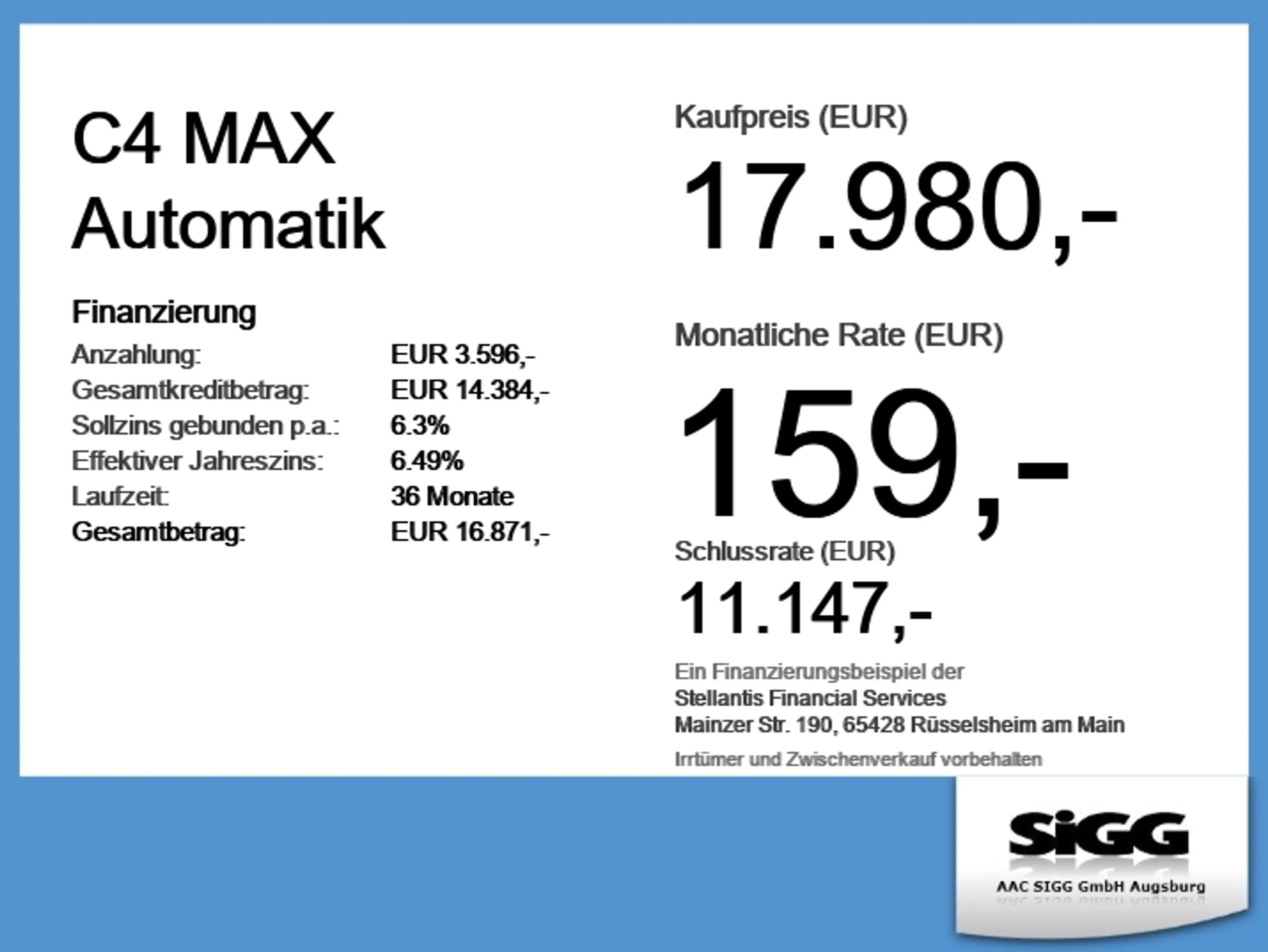 Citroen C4 MAX Automatik Navi Alcantara — photo 6