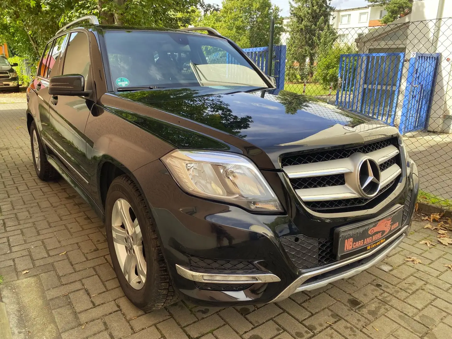 Mercedes-Benz GLK 200 CDI, Schalter, AHK, H&K!!! Negro - 1