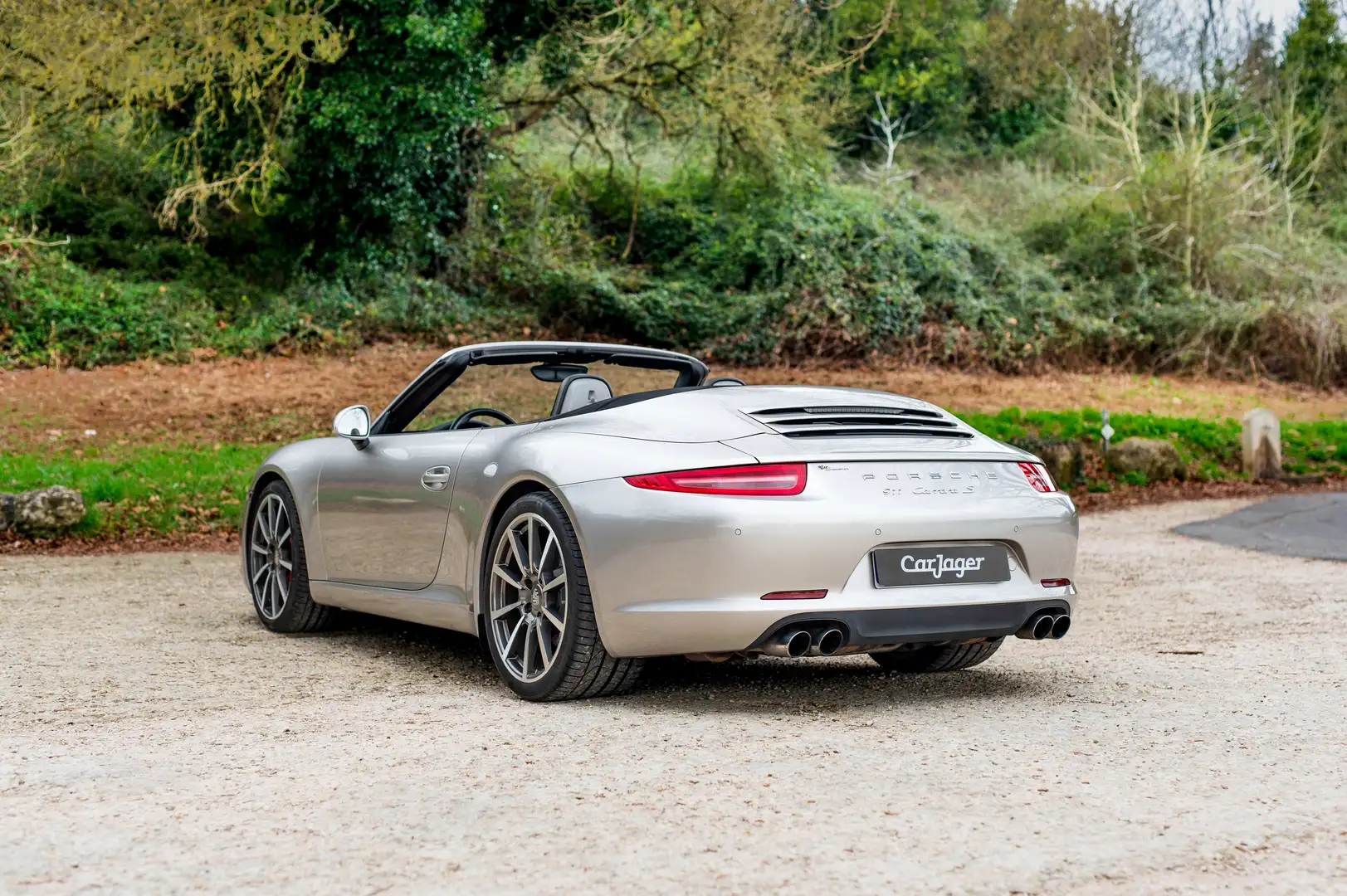 Porsche 911 Carrera S Cabriolet 3.8i 400 PDK Argent - 1