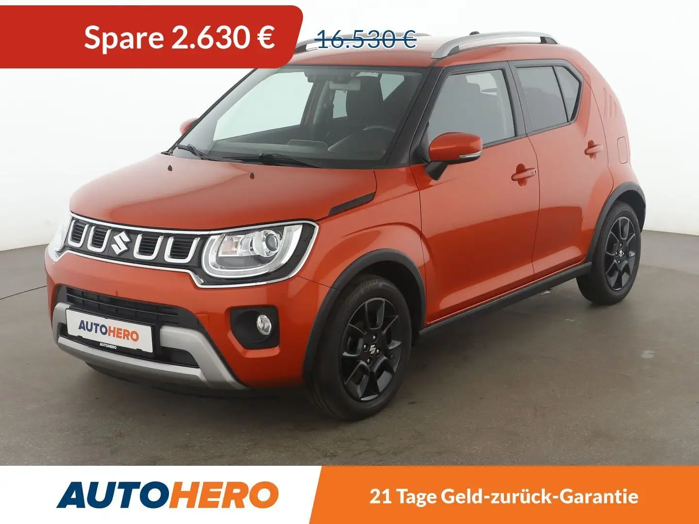 Suzuki Ignis 1.2 DualJet Mild-Hybrid Comfort+ 4x4*NAVI*TEMPO* Orange - 1