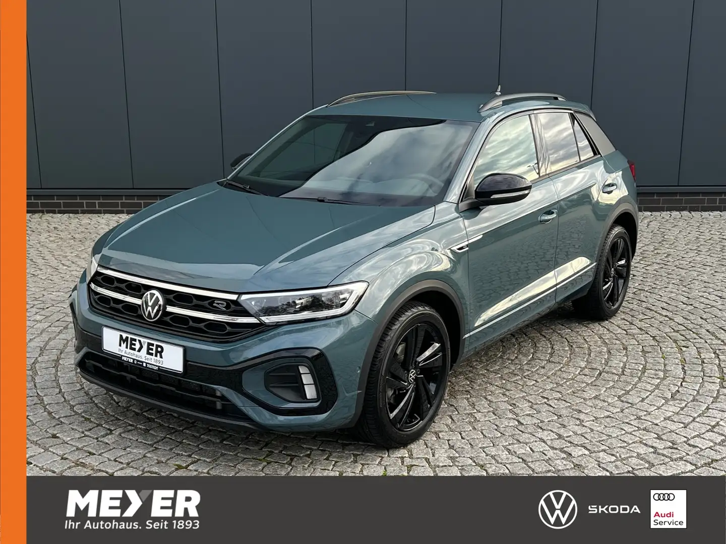 Volkswagen T-Roc R-Line 1.5 TSI DSG *AHK, LED, Black Style, 18'-LM Blau - 1
