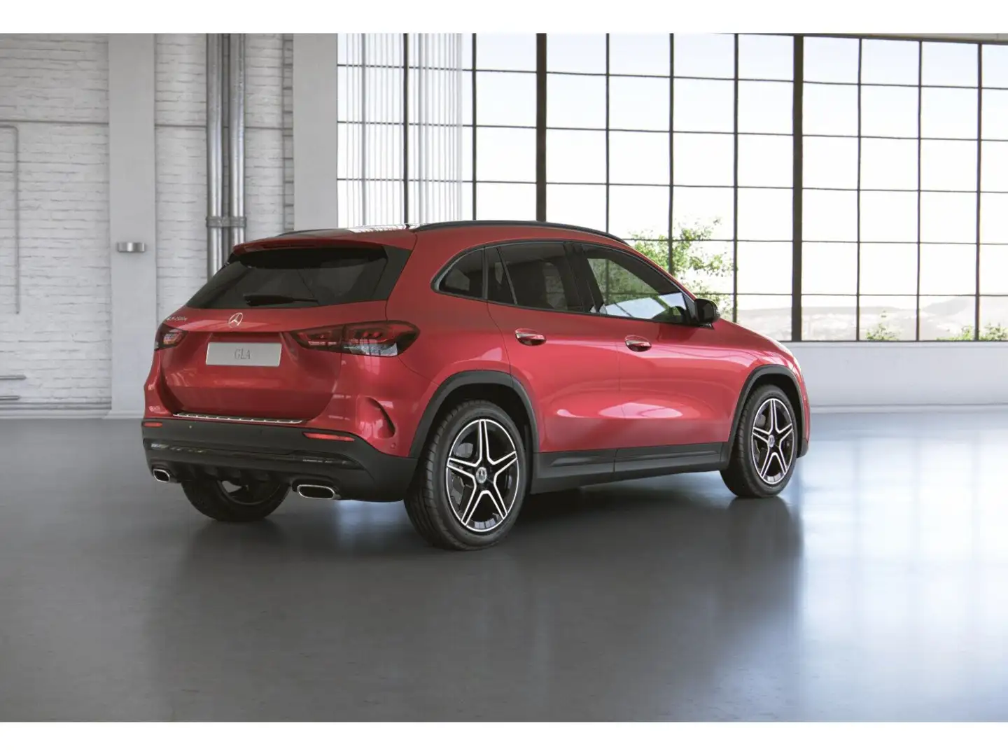 Mercedes-Benz GLA 200 d AMG+MBUX+PANO+MBEAM+NIGHT+AMBIENTE Rot - 2