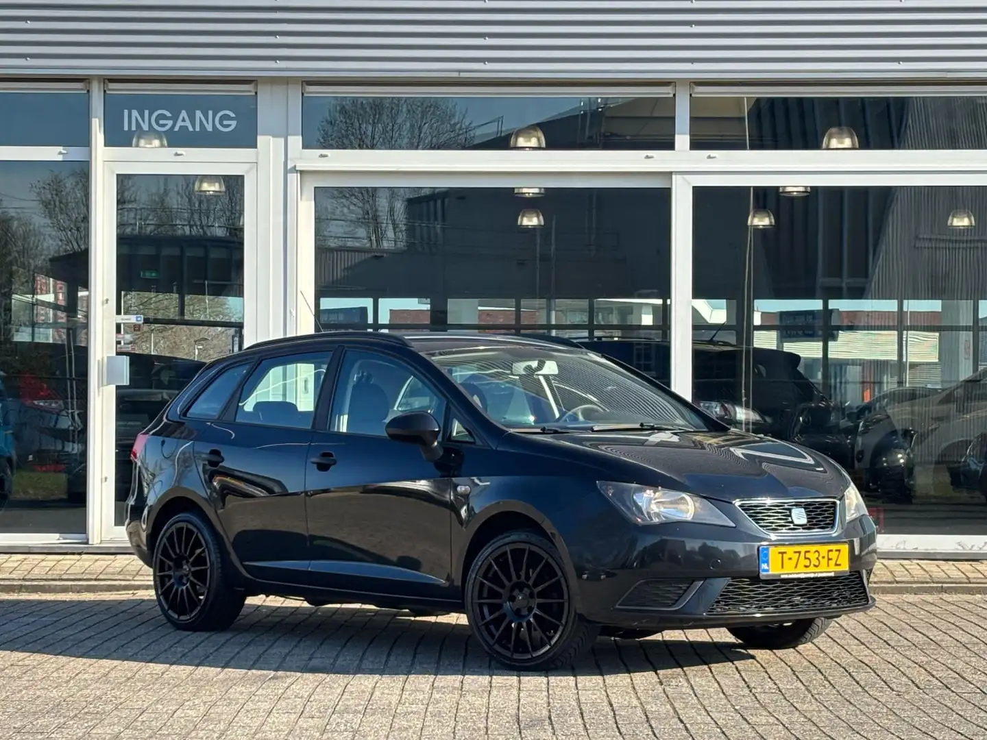 SEAT Ibiza ST 1.4 Style / Airco /Stoelverw. / Elektr.Ramen. Zwart - 2